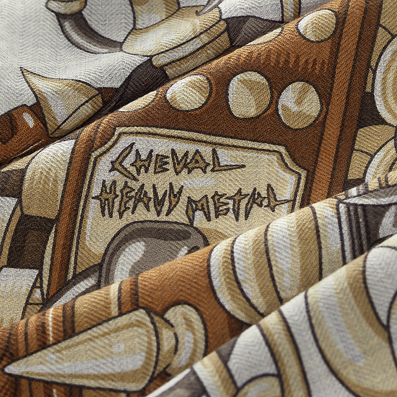Cheval Heavy Metal scarf 100 | Hermès Thailand